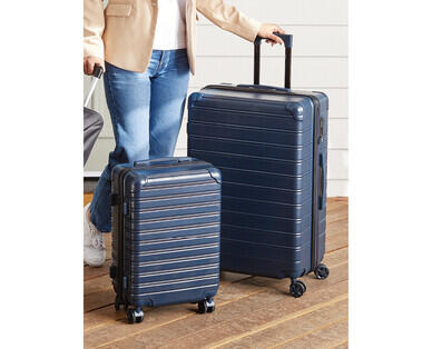 2pc Hardcase Suitcase Set – Navy