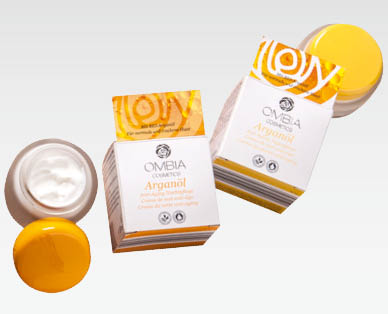 Prodotti per la cura del viso all'olio di Argan OMBIA COSMETICS