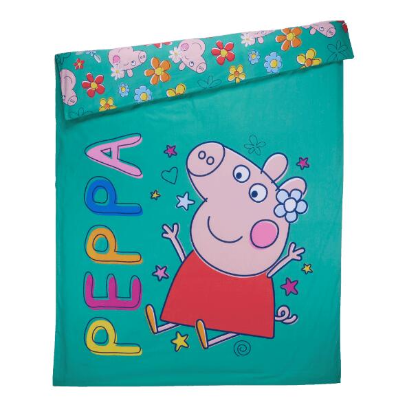 DISNEY(R)/NICKELODEON(R)/PEPPA PIG(R) 				Wendbarer Bettdeckenbezug, 1 Pers.