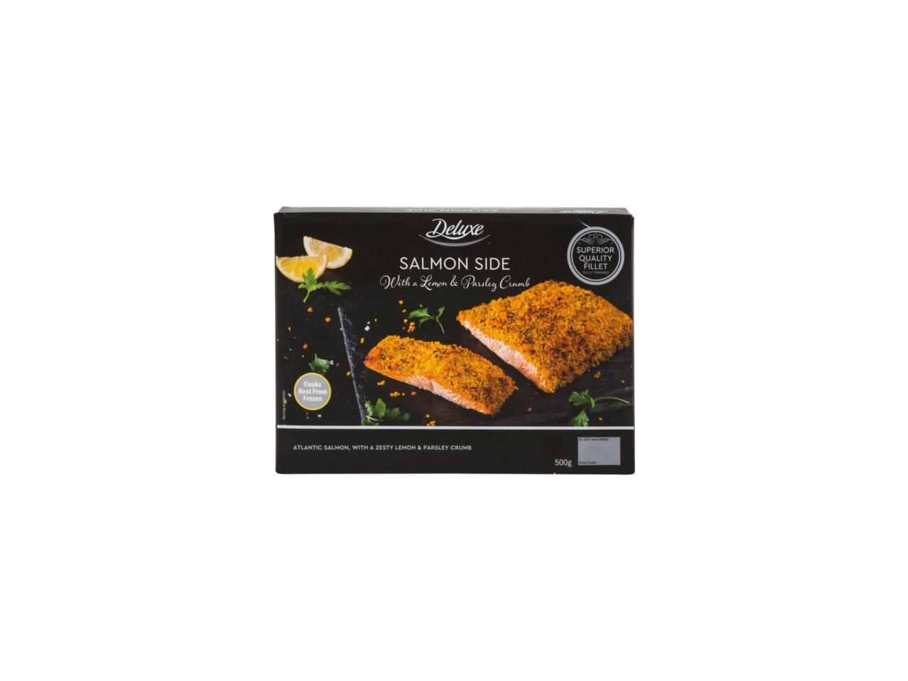 Salmon Side with Lemon & Parsley Crumb