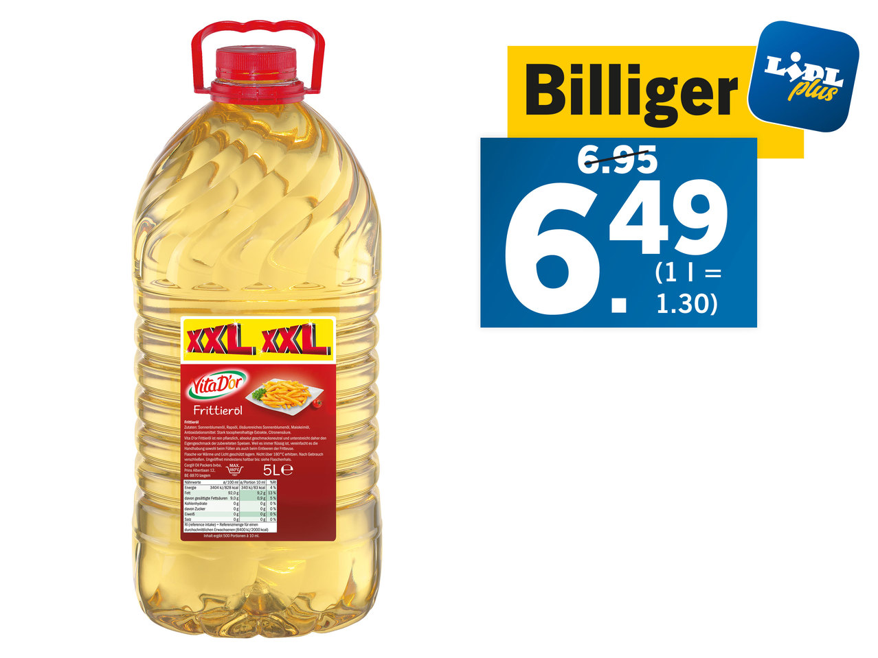 VITA D‘OR Frittieröl Maxfry