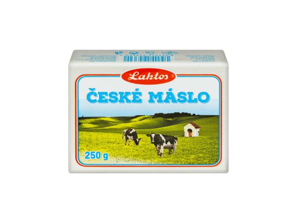 České máslo