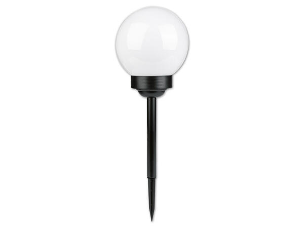 LED-Solar-Kugelleuchte, ca. ⌀ 15 cm