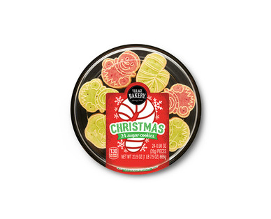 Village Bakery Christmas Sugar Cookie Platter