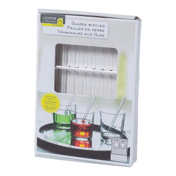 HOME CREATION KITCHEN(R) 				Pailles en verre