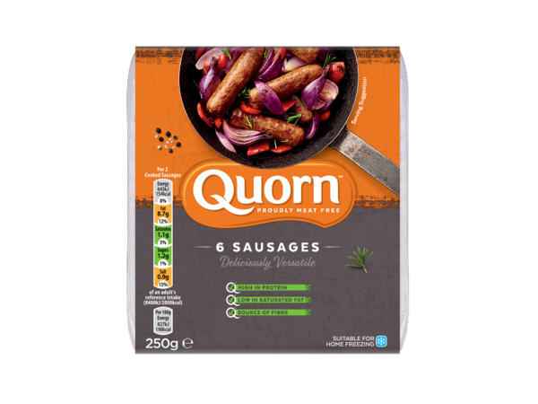 Quorn 6 Sausages