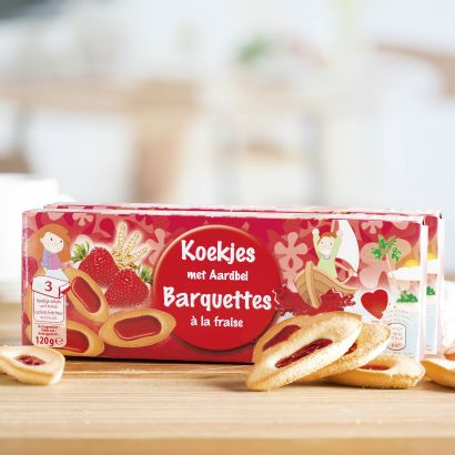 Biscuits à la fraise