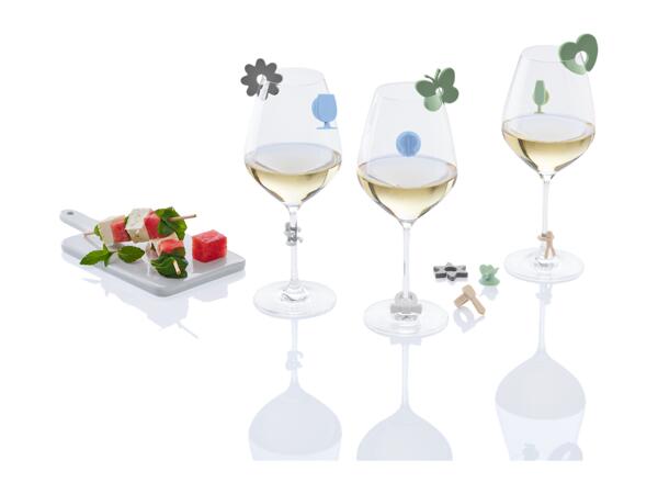 Glass Marking Set, Silicone Straws or Bottle Stoppers