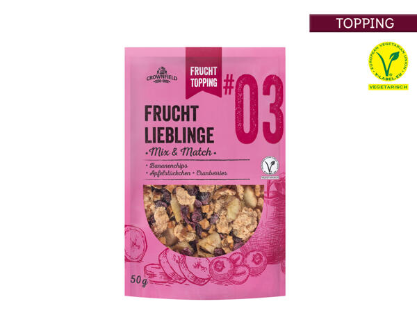 Topping Frucht Lieblinge
