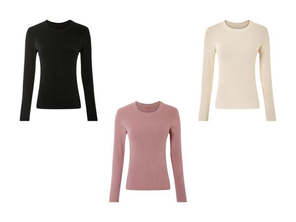 Pull en maille côtelée