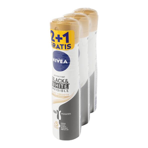 NIVEA(R) Spray déodorant pour femmes, 3 pcs