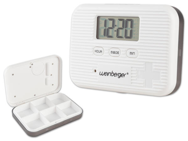 Weinberger(R) Pillenbox mit Vibrationsalarm