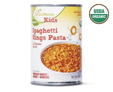 SimplyNature Organic Spaghetti Rings