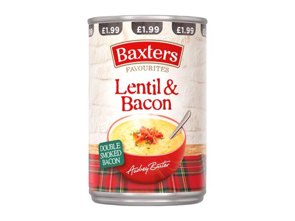 Baxters Lentil & Bacon Soups 400g