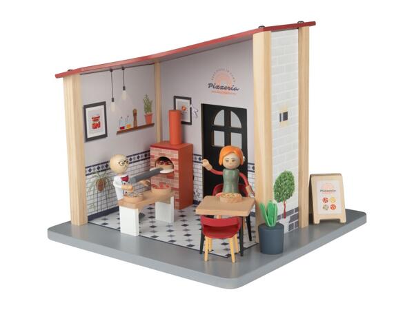 Playtive Wooden Room Play Set