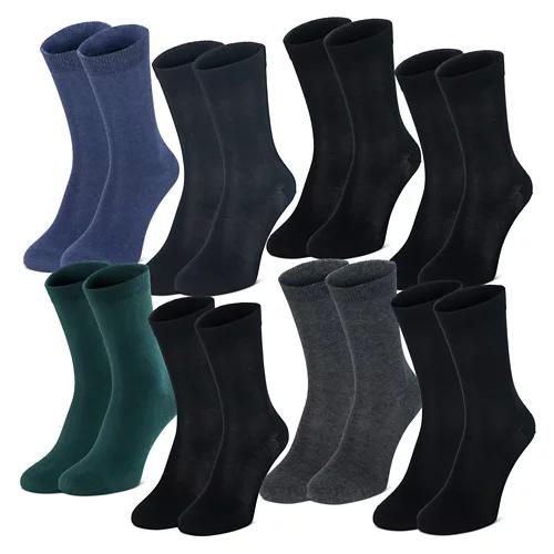 UP2FASHION BASICS Chaussettes pour hommes, 2 paires