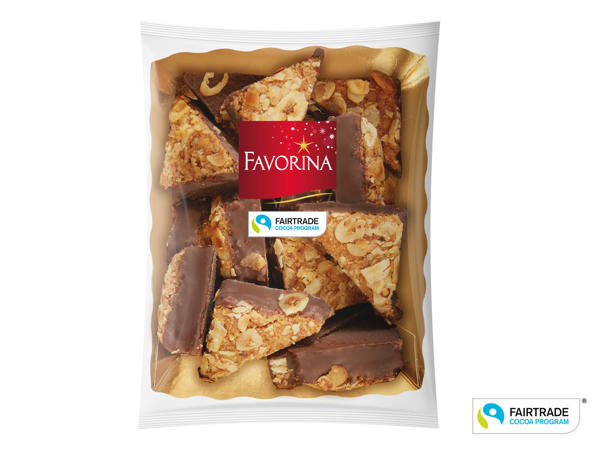 Honungskakor med mandel/ Mininötbräck