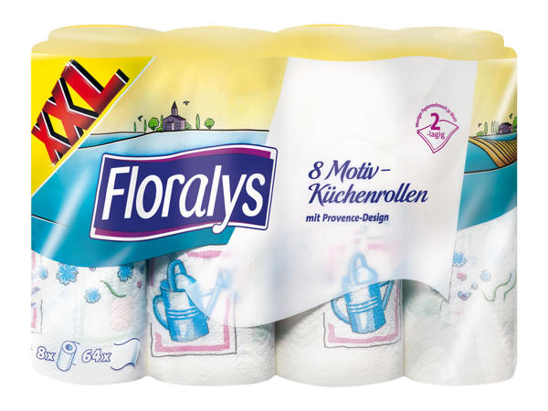 FLORALYS Küchentücher mit Motiv