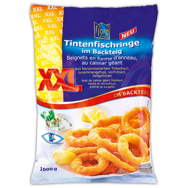 Tintenfischringe XXL