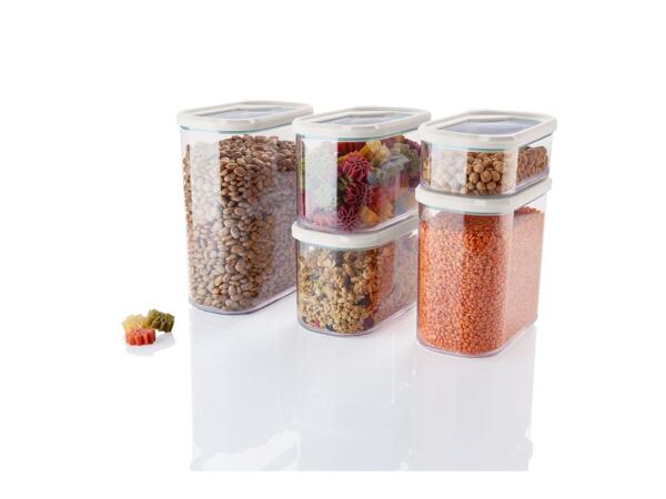 Food storage containers or spice jar set