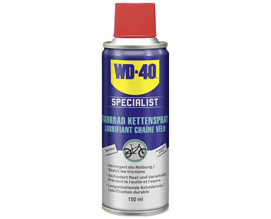 WD-40 
 SPRAY TOUT TEMPS WD-40 POUR CHAÎNE DE VÉLO