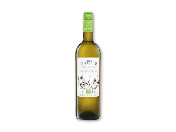 Økologisk Nero d‘Avola Sicilia eller Bianco Terre Siciliane