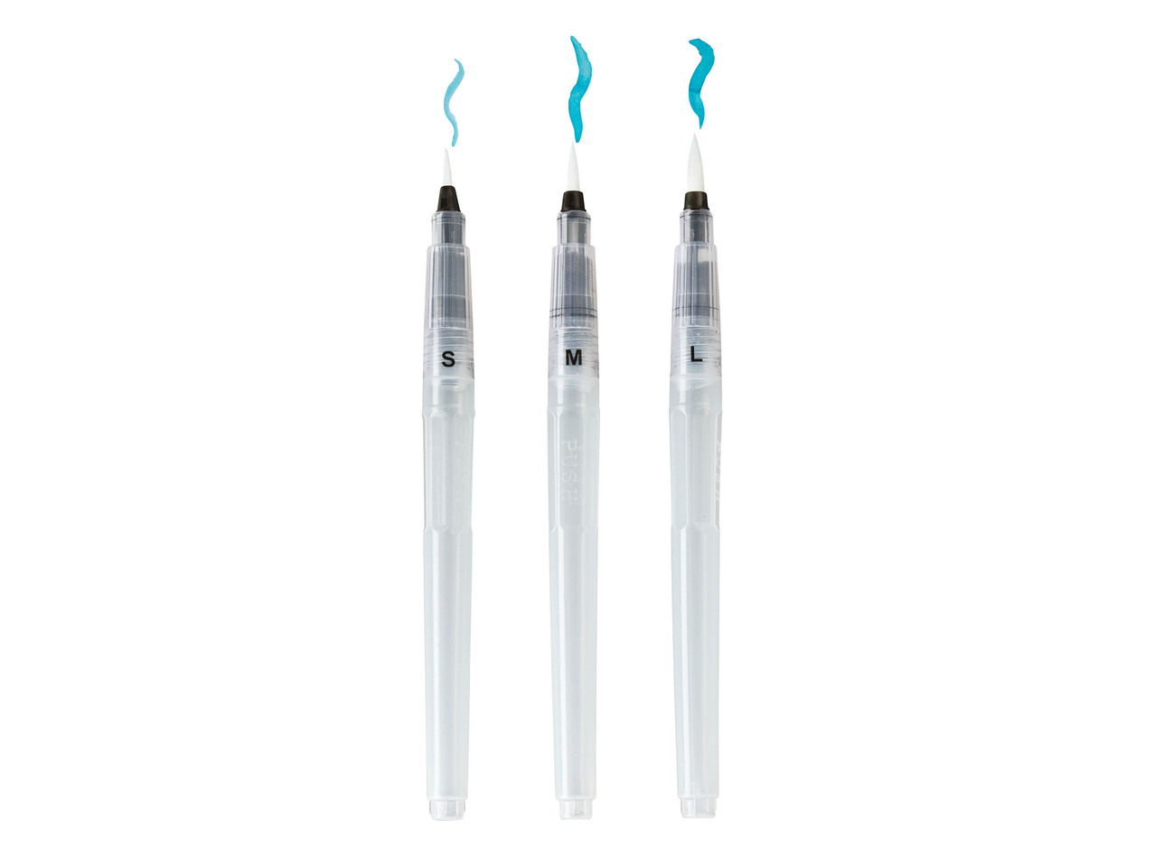 Water Brush, 3 pieces