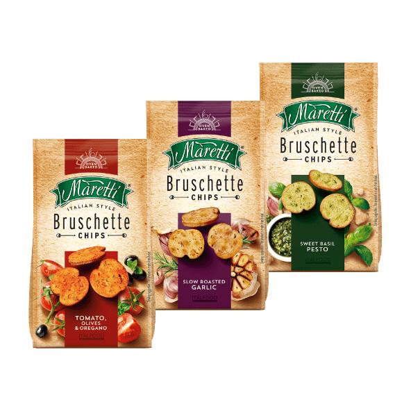 Bruschetta-chips