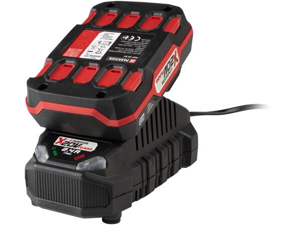 Batteri, 2 Ah + Laddare, 2,4 A