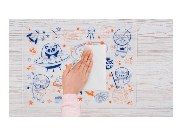Crelando Reusable Colouring Mat - Outer Space