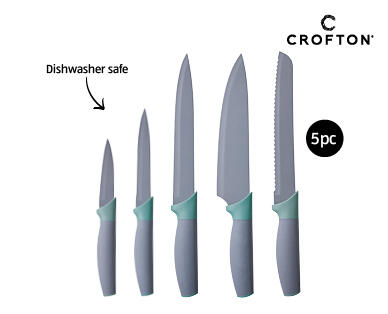 Coloured Knife Set 5pc