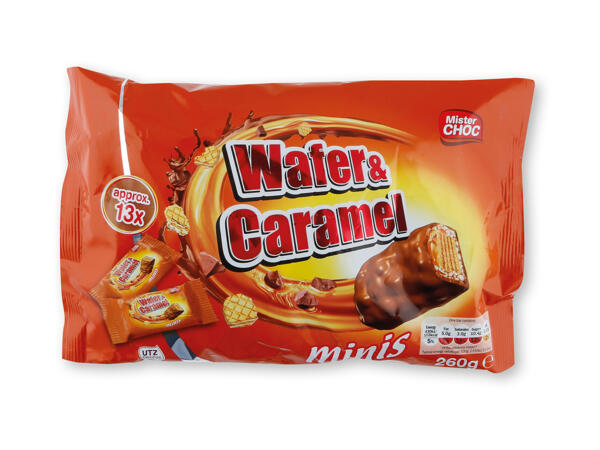 Mini Wafer & Caramel Bars