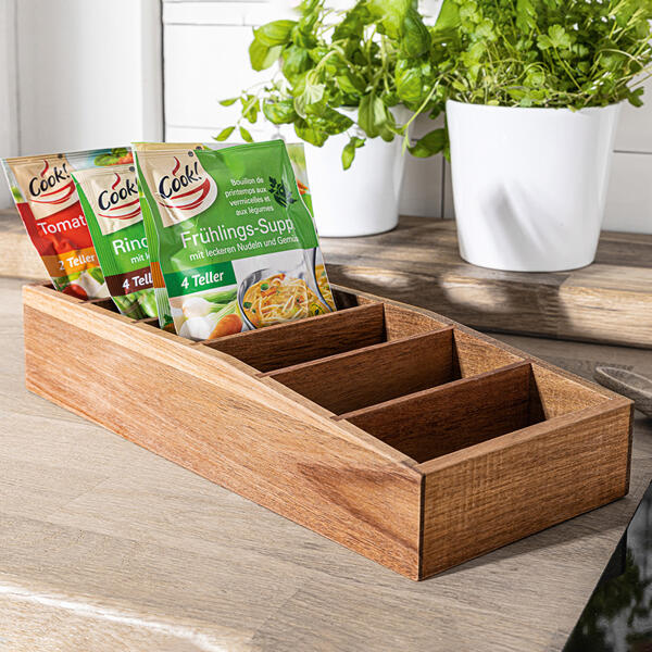 Aufbewahrungsbox mit 6 Fächern