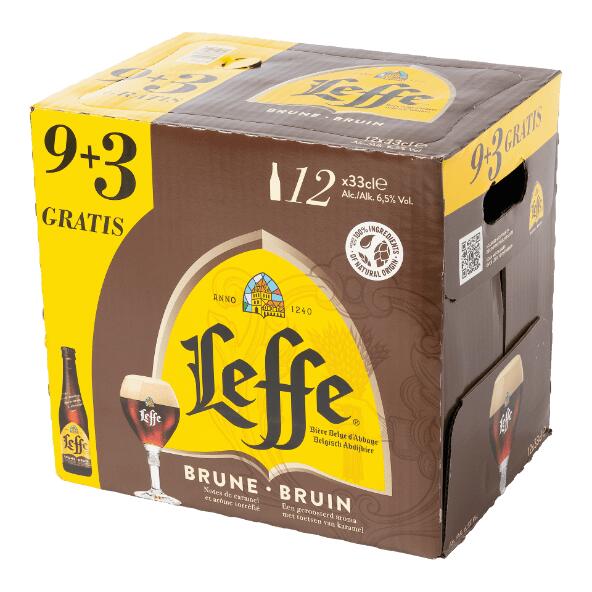LEFFE(R) 				Braunes Abteibier, 12 St.