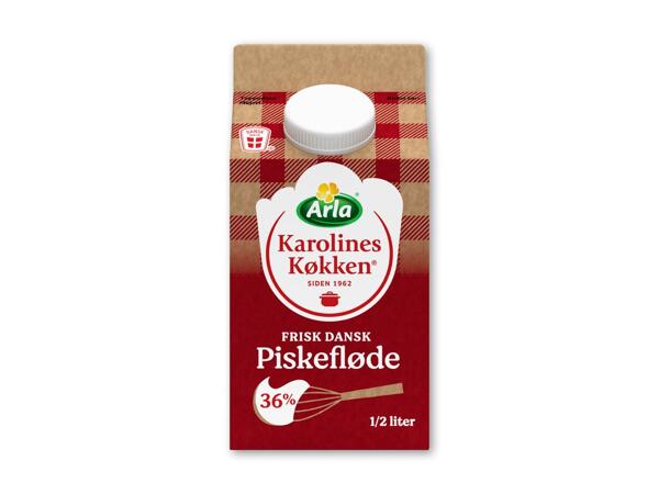 ARLA KAROLINES KØKKEN Piskefløde