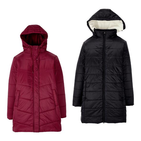 UP2Fashion(R) 				Lange Steppjacke