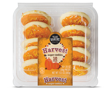 Village Bakery Harvest Frosted Sugar Cookies