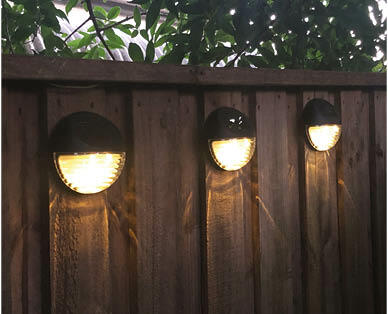 Fence Light 3pk