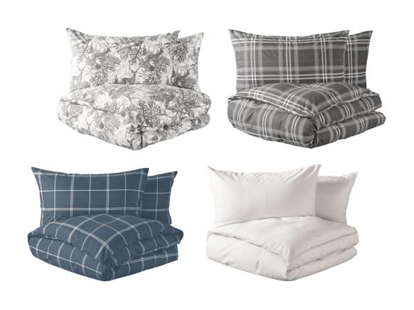 Parure de lit en flanelle