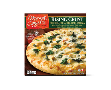 Mama Cozzi's Rising Crust Chicken, Spinach and Garlic Pizza
