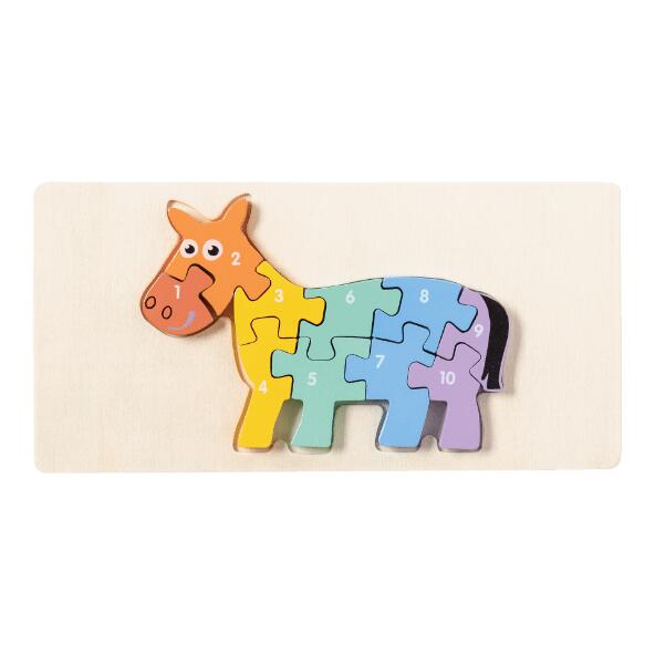 PLAYLAND(R) 				Puzzle en bois