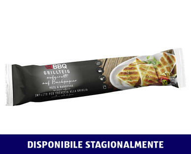 BBQ 
 IMPASTO PER FOCACCIA ALLA GRIGLIA