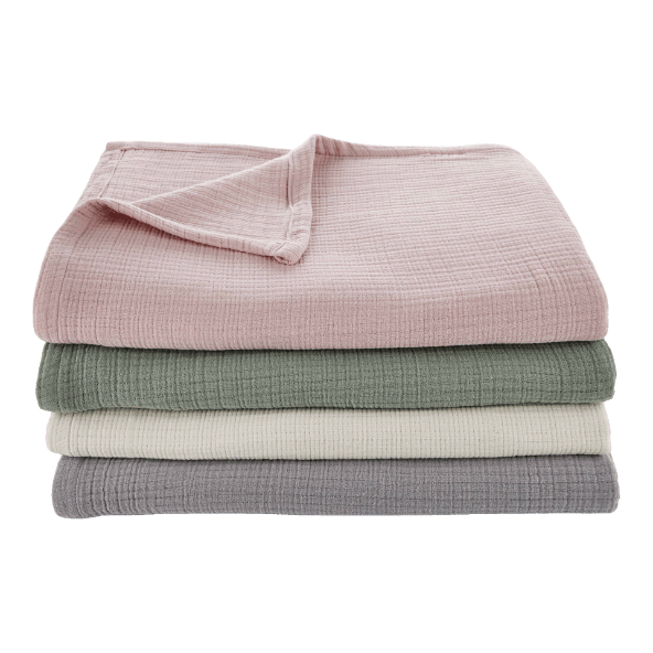 HOME CREATION(R) 				Couverture en mousseline