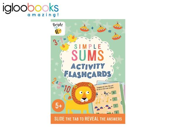 Igloo Books Bright Bee Flashcards - Simple Sums