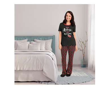 Serra Ladies' Novelty Pajama Set