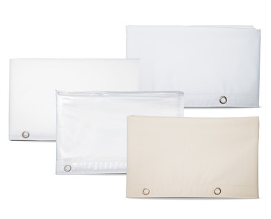 Huntington Home PEVA Shower Curtain Liner