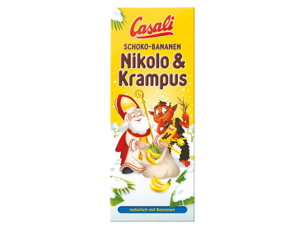 Casali Schoko-Bananen Nikolo & Krampus