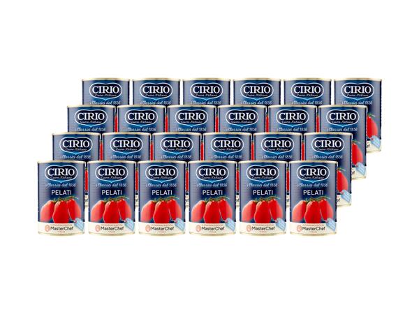 Cirio Pelati tomates épluchées