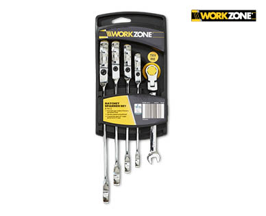 Ratchet Spanners 5pc Set