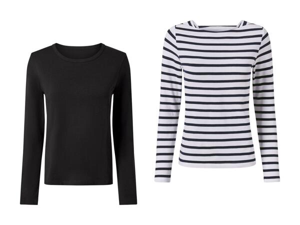 ESMARA(R) Langærmet t-shirt